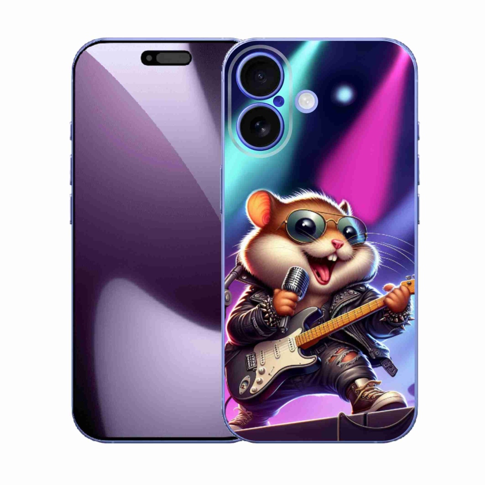 Gélový kryt mmCase na iPhone 17 - škrečok rocker