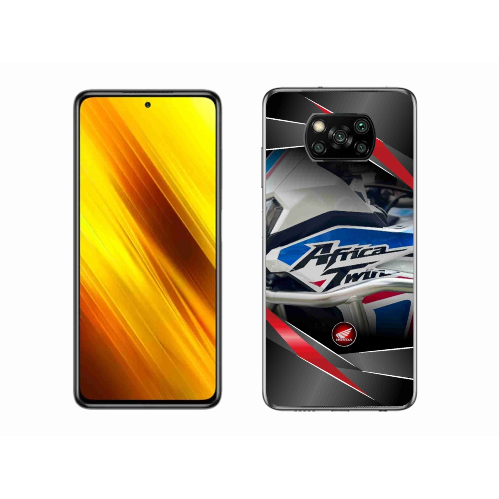 Gélový kryt mmCase na Xiaomi Poco X3 Pro - motorka honda