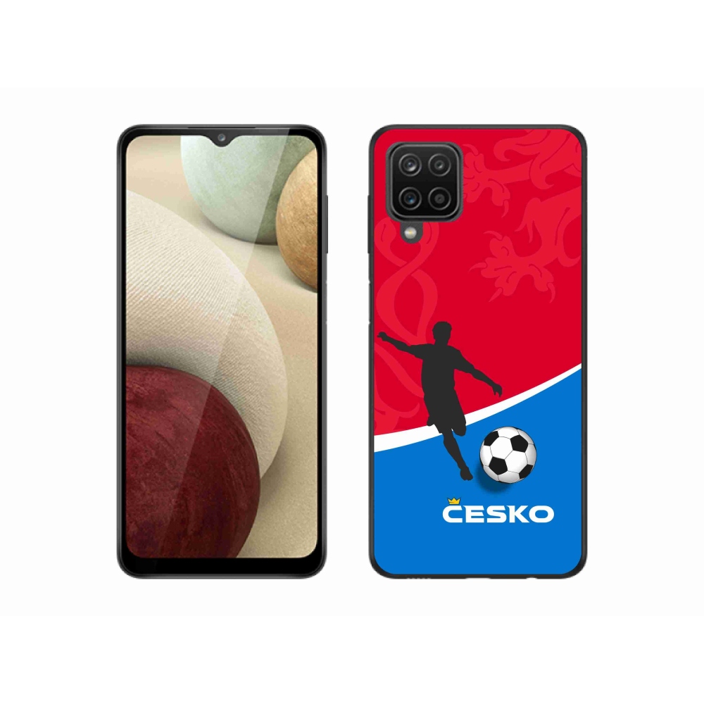 Gélový kryt mmCase na Samsung Galaxy M12 - futbal Česko
