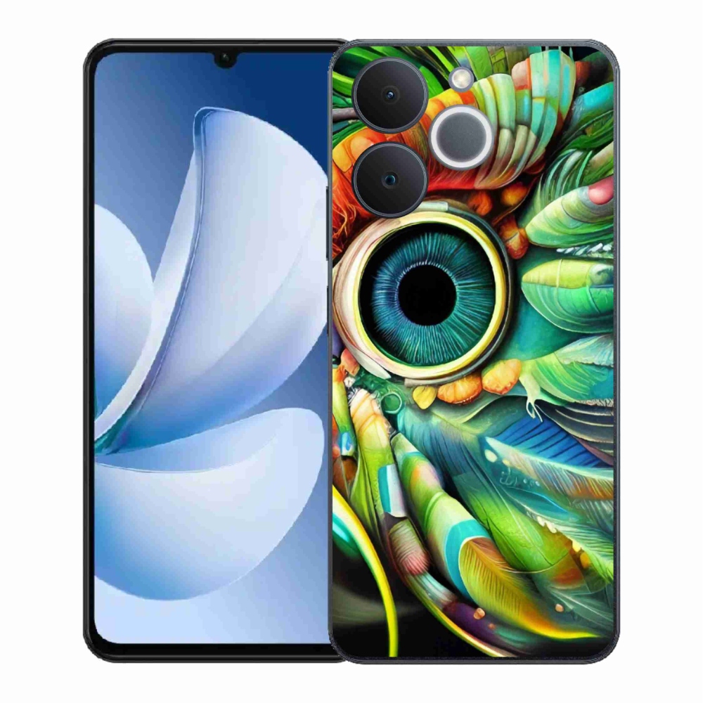 Gélový kryt mmCase na Realme Note 70T - abstraktný motív 18