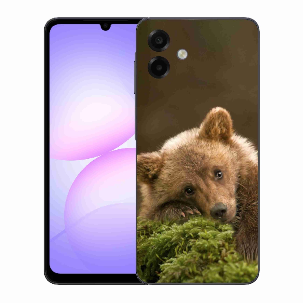 Gélový kryt mmCase na Samsung Galaxy A07 4G - medveď