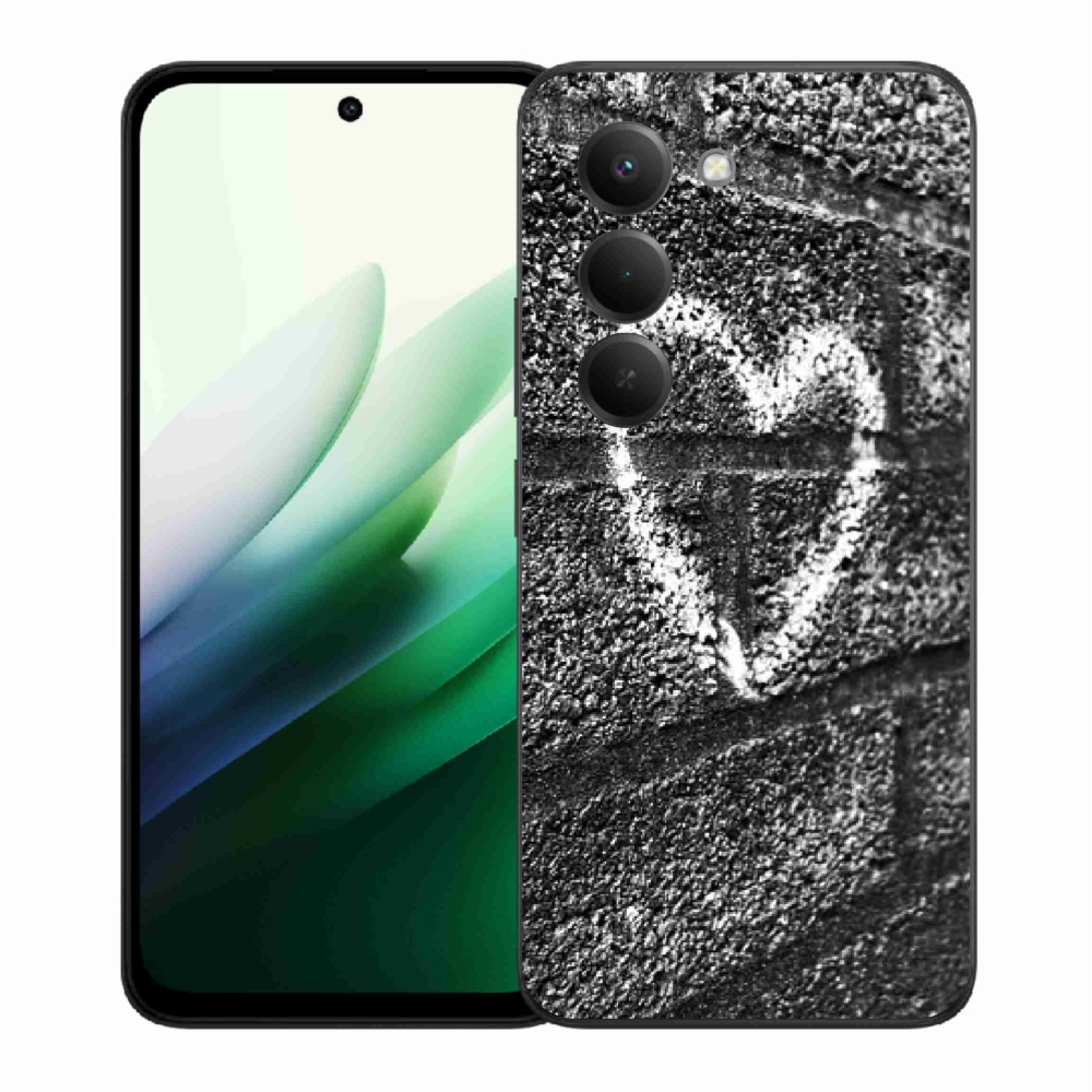 Gélový kryt mmCase na Xiaomi Redmi 15 5G (169mm) - srdce na stene