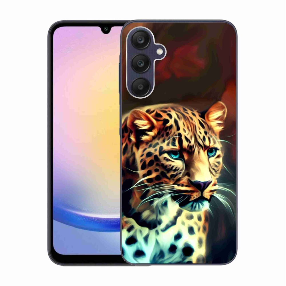 Gélový kryt mmCase na Samsung Galaxy A25 5G - leopard