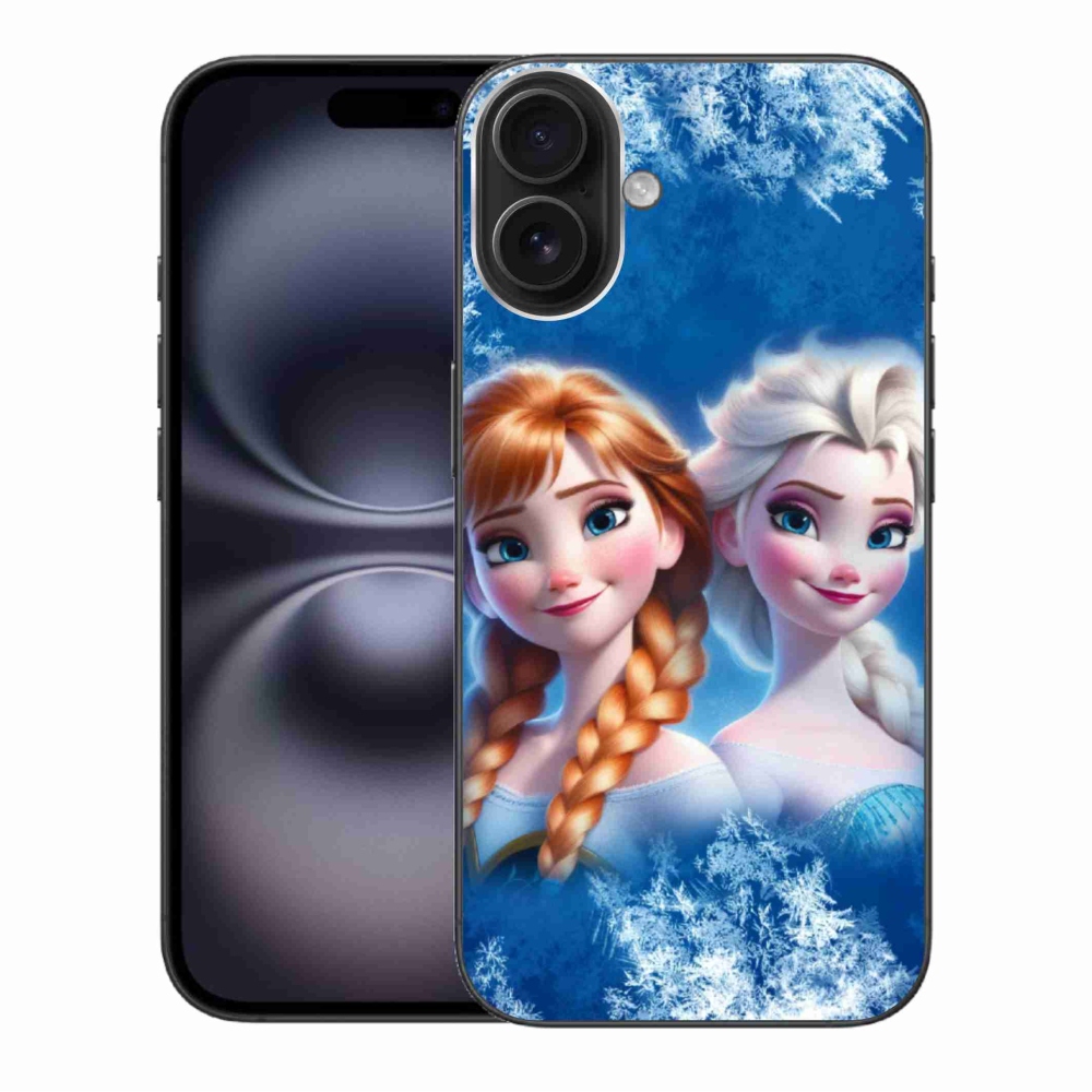 Gélový kryt mmCase na iPhone 16 Plus - ľadové kráľovstvo 2