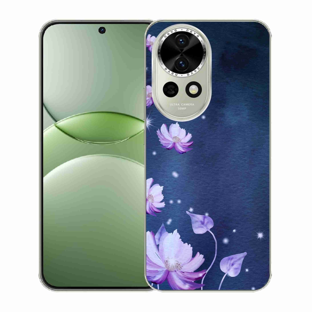 Gélový kryt mmCase na Huawei Nova 13 5G - padajúce kvety