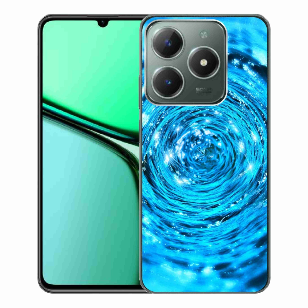 Gélový kryt mmCase na Realme C61 - vodný vír