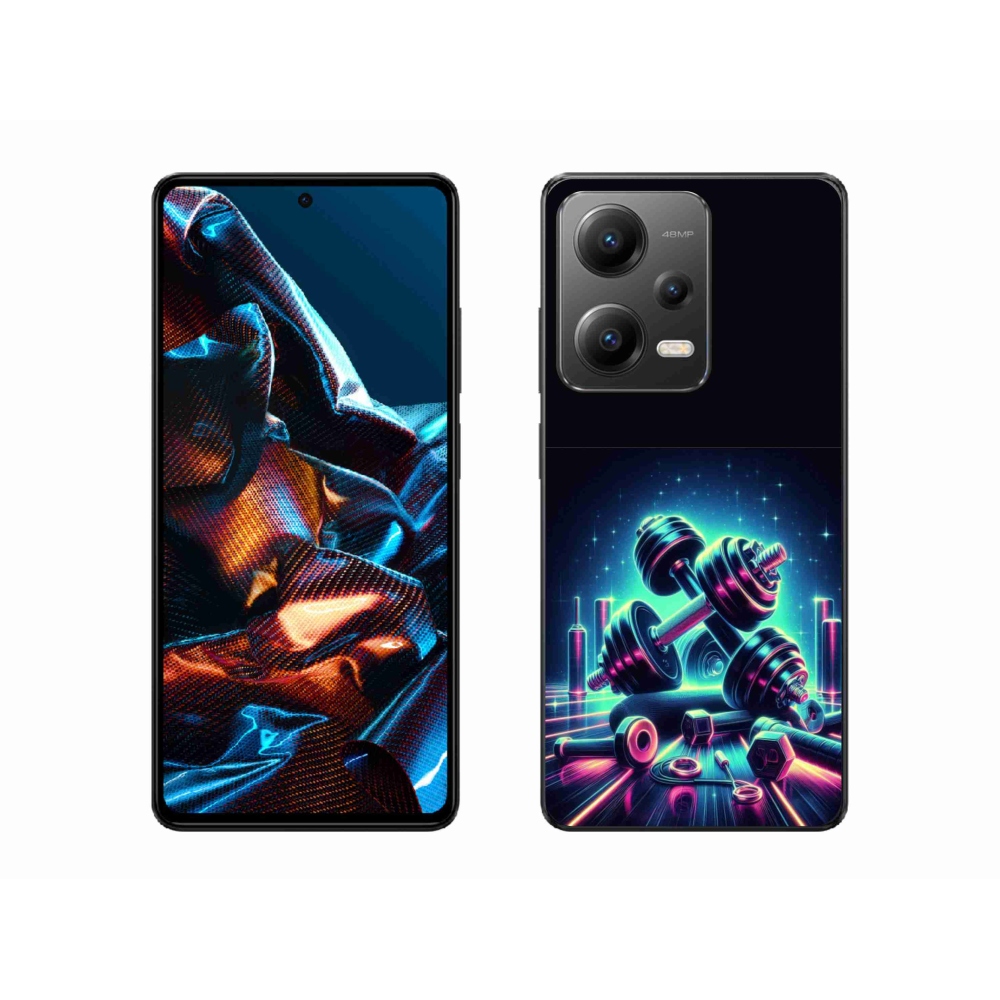 Gélový kryt mmCase na Xiaomi Redmi Note 12 Pro 5G - činky