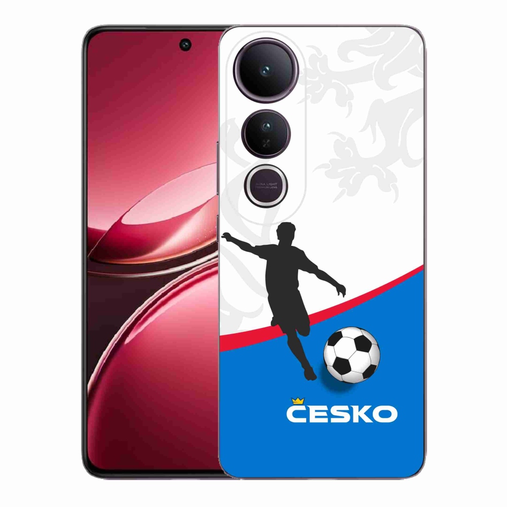 Gélový kryt mmCase na Vivo V50 Lite 4G/5G - futbal Česko 1