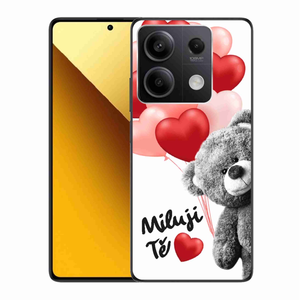 Gélový kryt mmCase na Xiaomi Redmi Note 13 5G - milujem Ťa