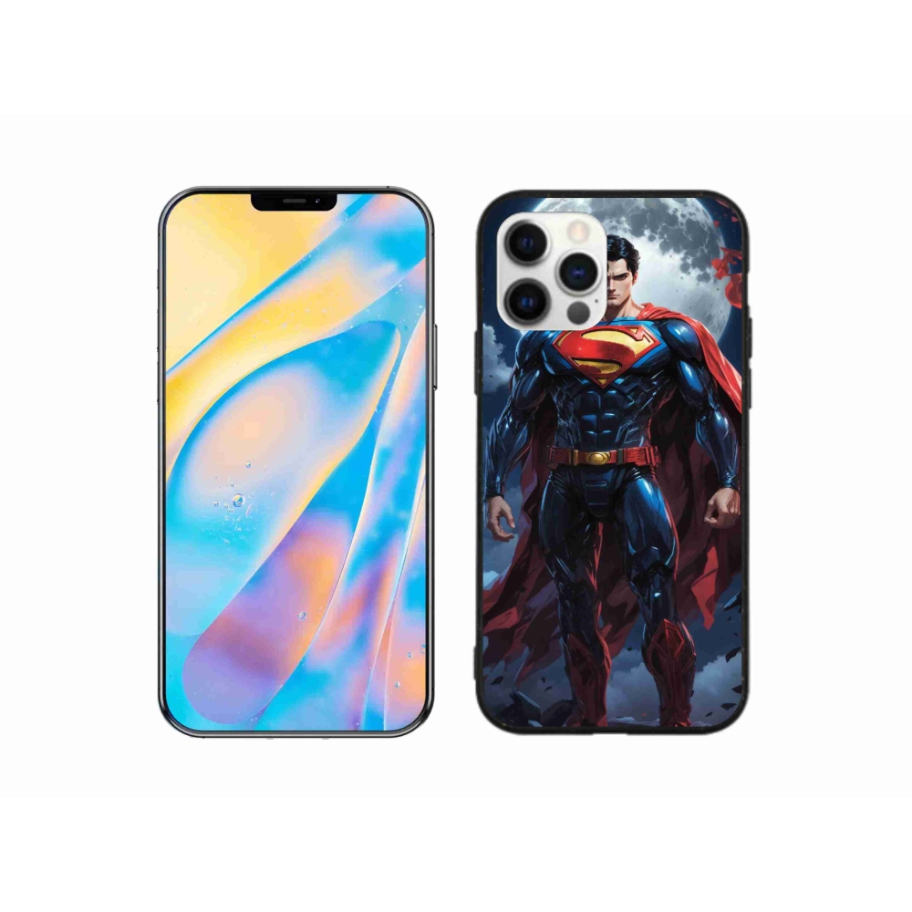 Gélový kryt mmCase na iPhone 12 - superman