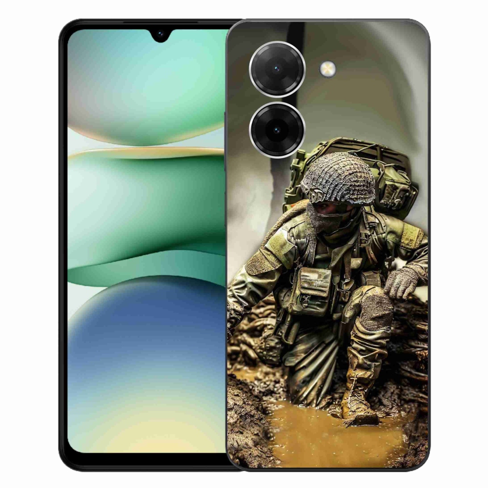 Gélový kryt mmCase na Xiaomi Redmi A5 - vojak