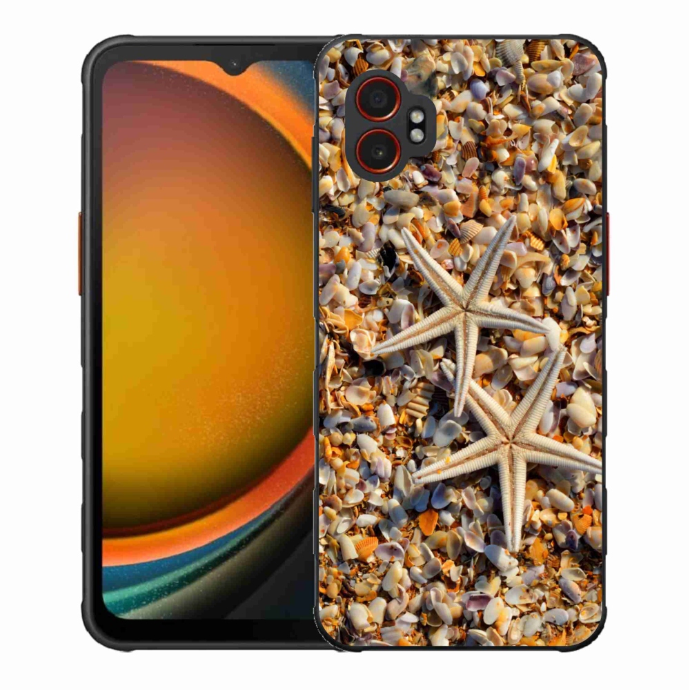 Gélový kryt mmCase na Samsung Galaxy Xcover 7 Pro - morské hviezdice
