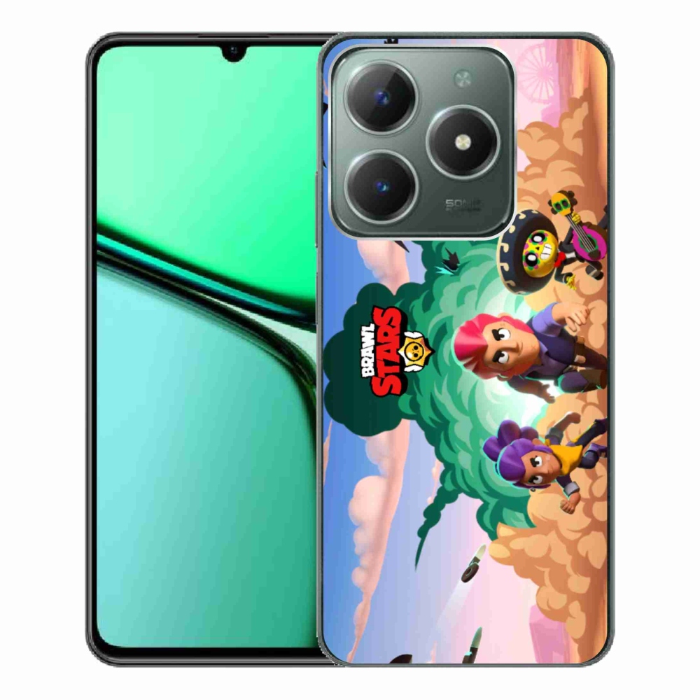 Gélový kryt mmCase na Realme C61 - brawl stars