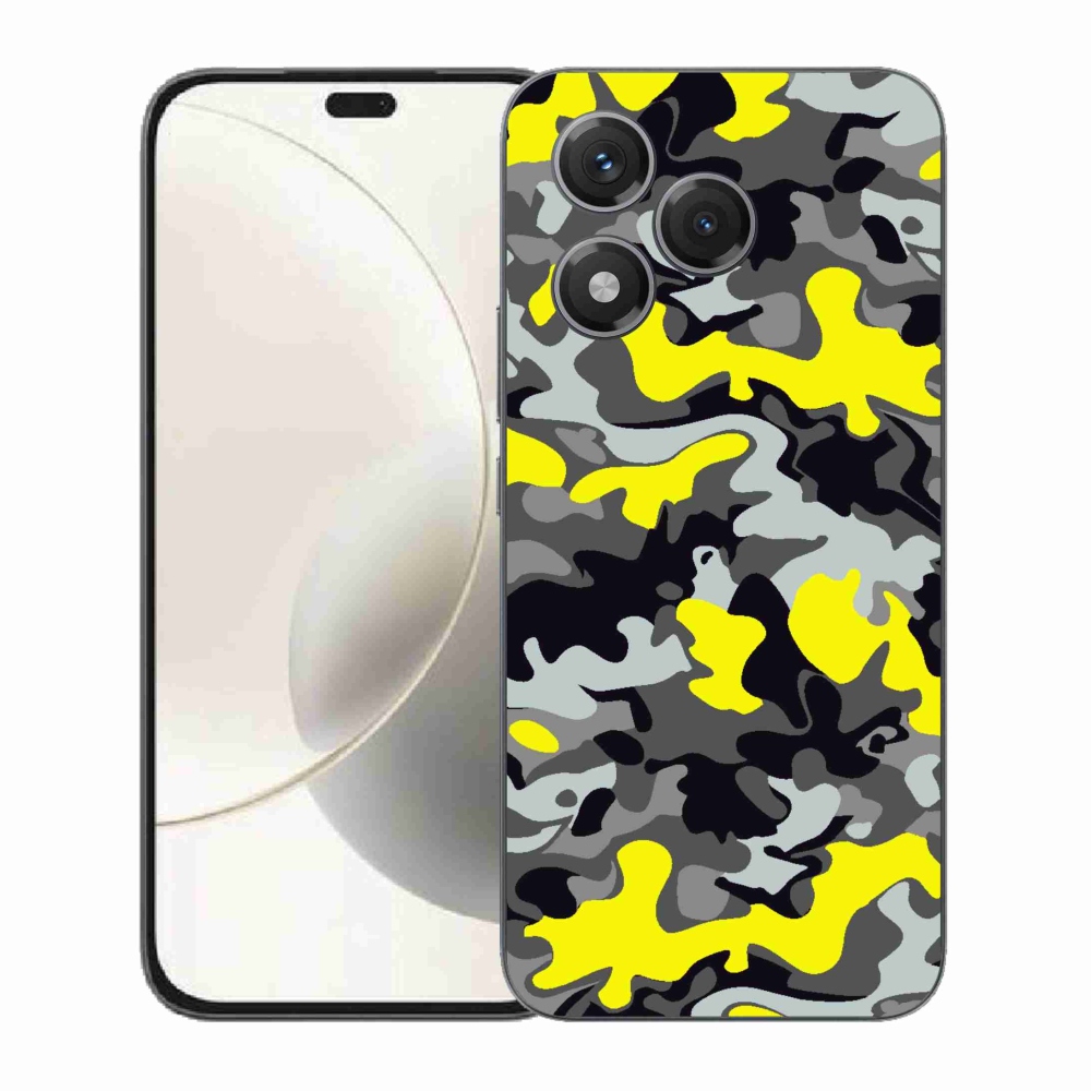 Gélový kryt mmCase na Honor 400 Lite - maskáčový vzor 6
