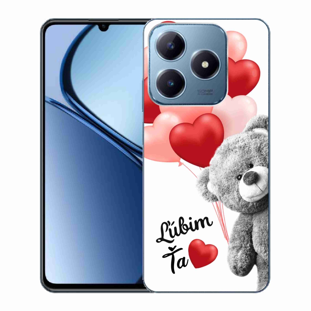 Gélový obal mmCase na Realme C63 - ľúbim ťa sk