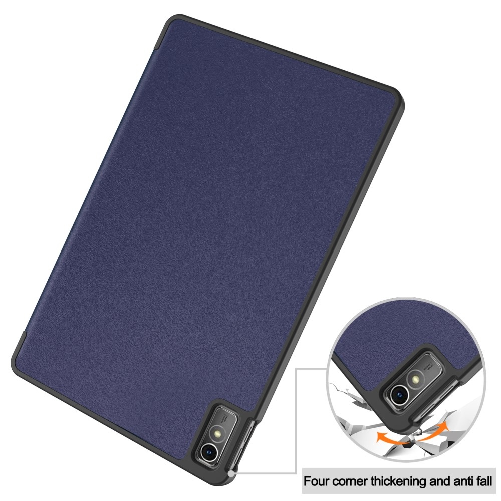 Case chytré zatváracie púzdro na Lenovo Tab M10 5G - tmavomodré