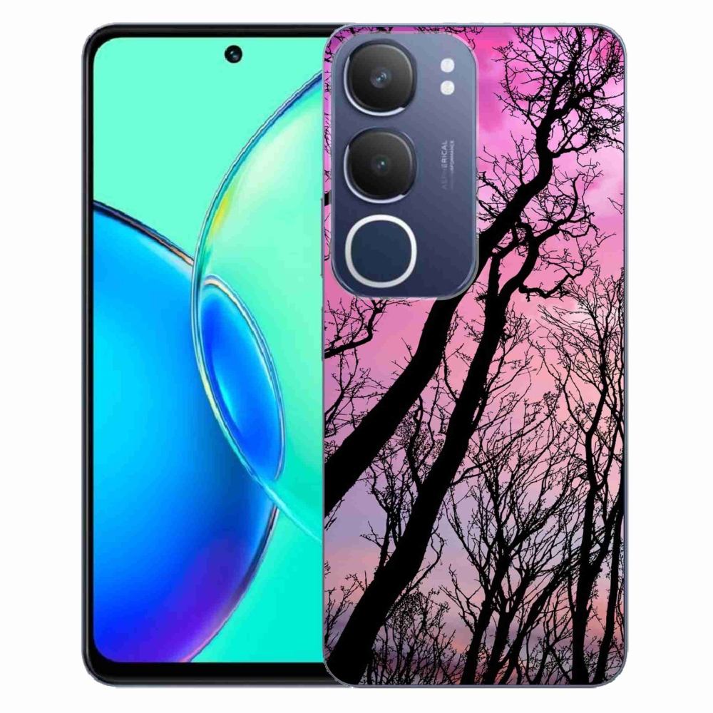 Gélový kryt mmCase na Vivo Y19s - opadané stromy