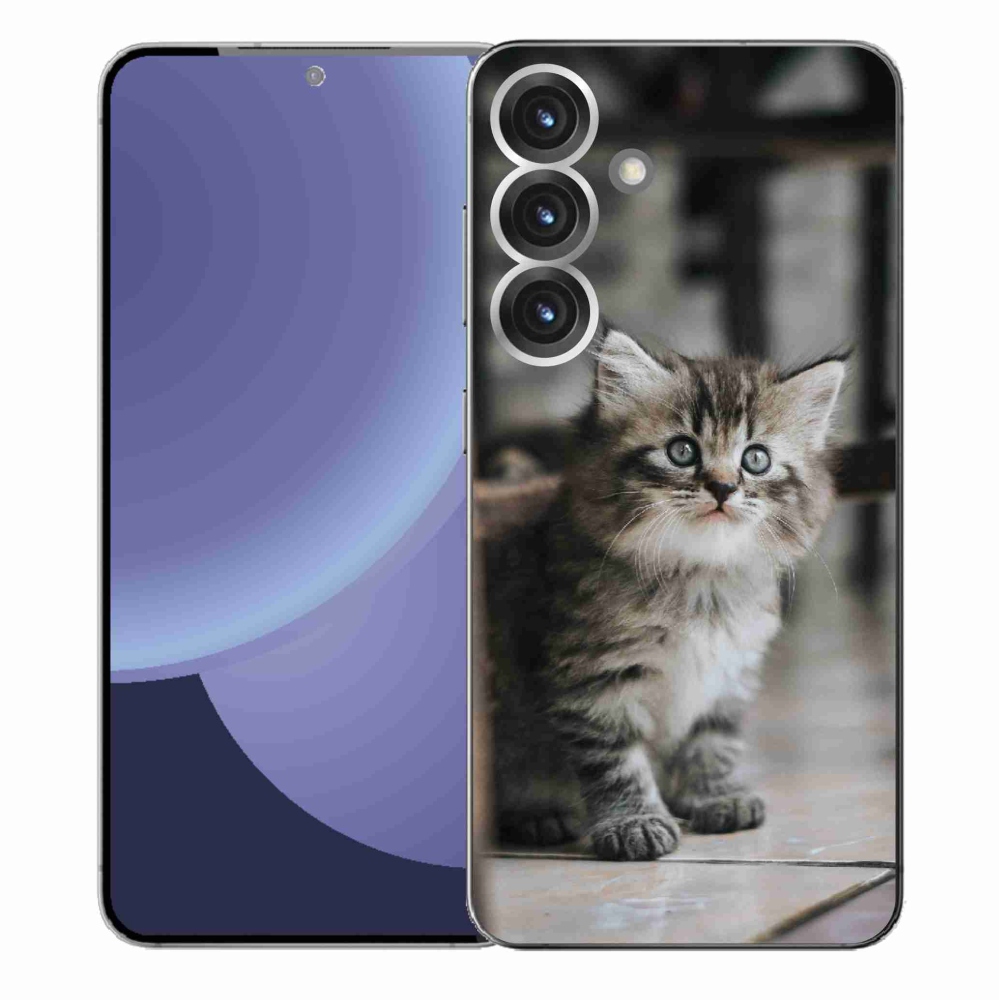 Gélový kryt mmCase na Samsung Galaxy S25+ - mačiatko