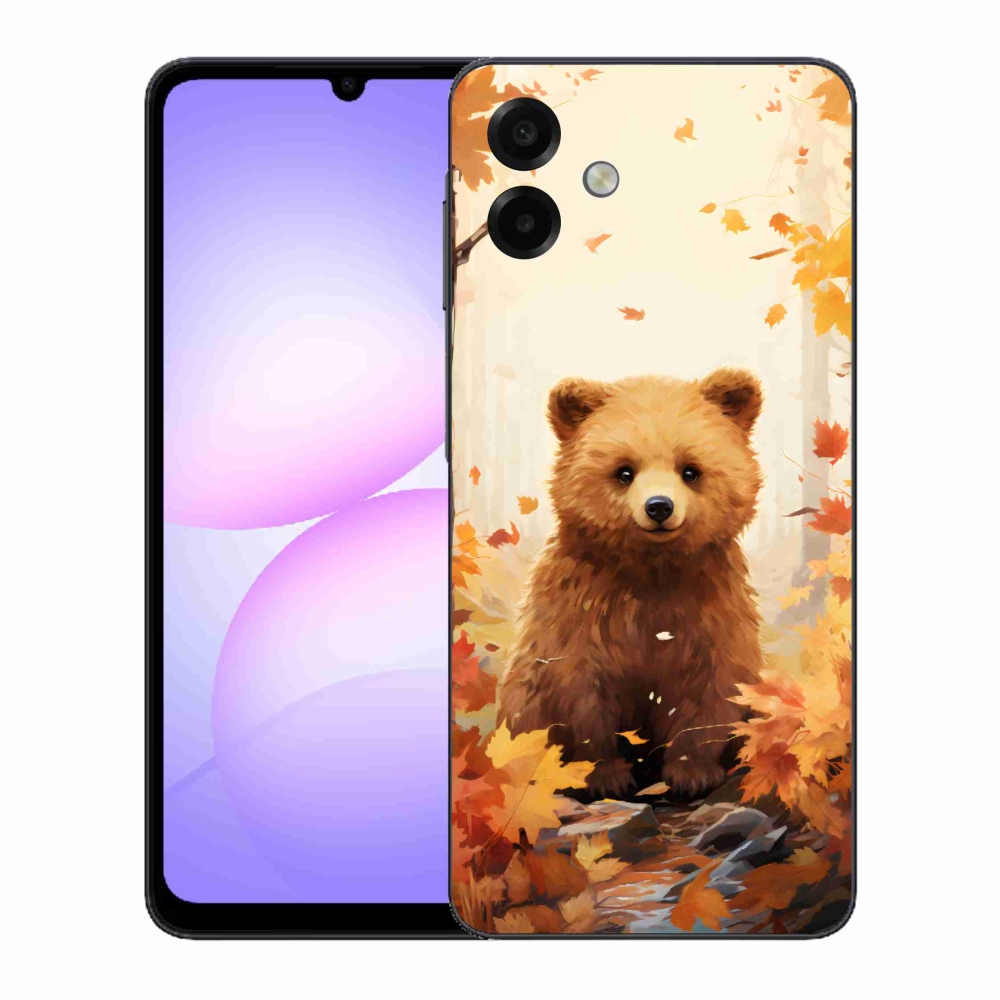 Gélový kryt mmCase na Samsung Galaxy A07 4G - medveď v lese