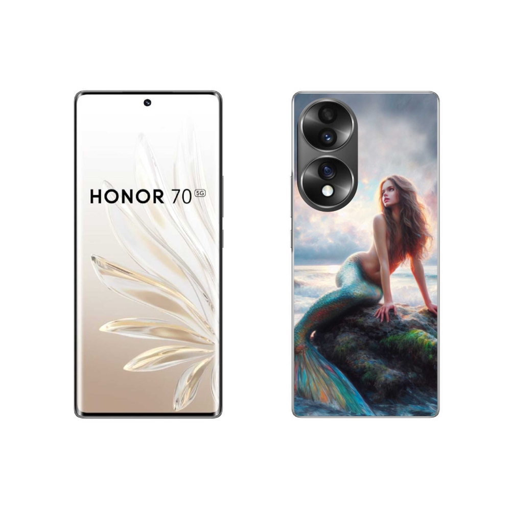 Gélový kryt mmCase na Honor 70 - morská panna