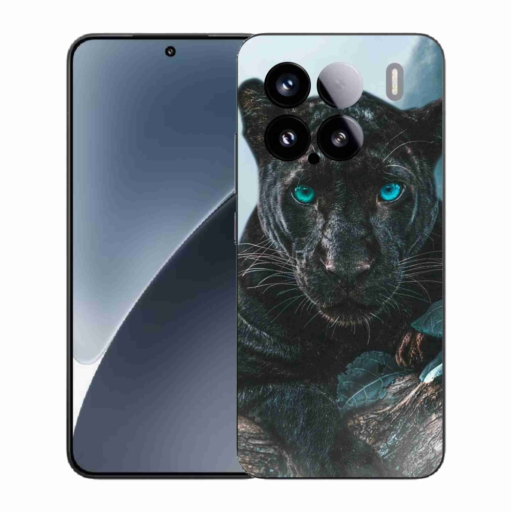 Gélový kryt mmCase na Xiaomi 15 - čierny panter