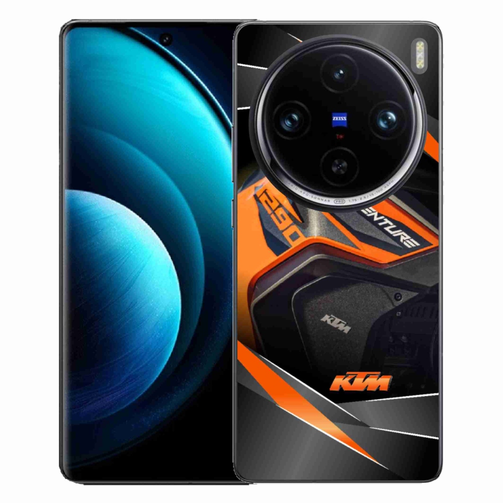 Gélový kryt mmCase na Vivo X100 Pro 5G - motorka ktm