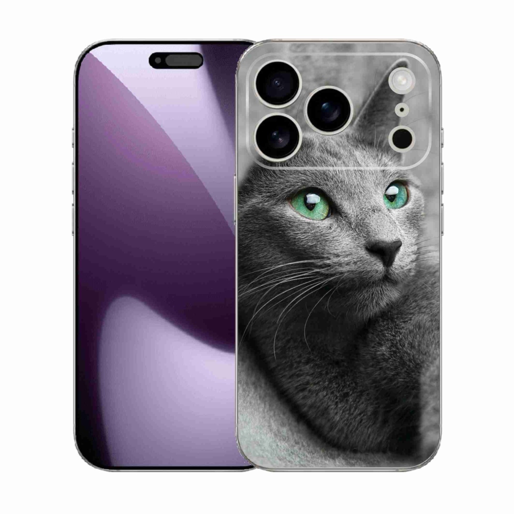 Gélový kryt mmCase na iPhone 17 Pro - mačka 2