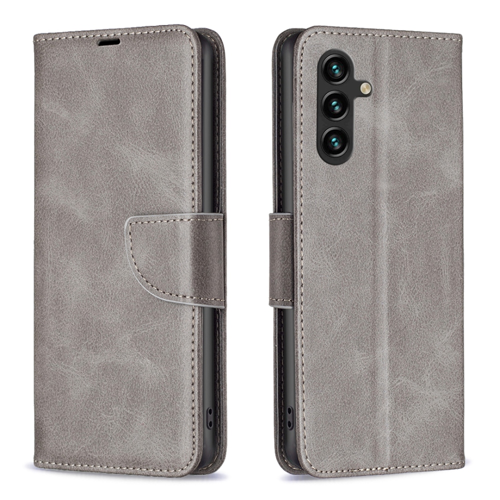 Case knižkové púzdro na Samsung Galaxy S25 FE - šedé