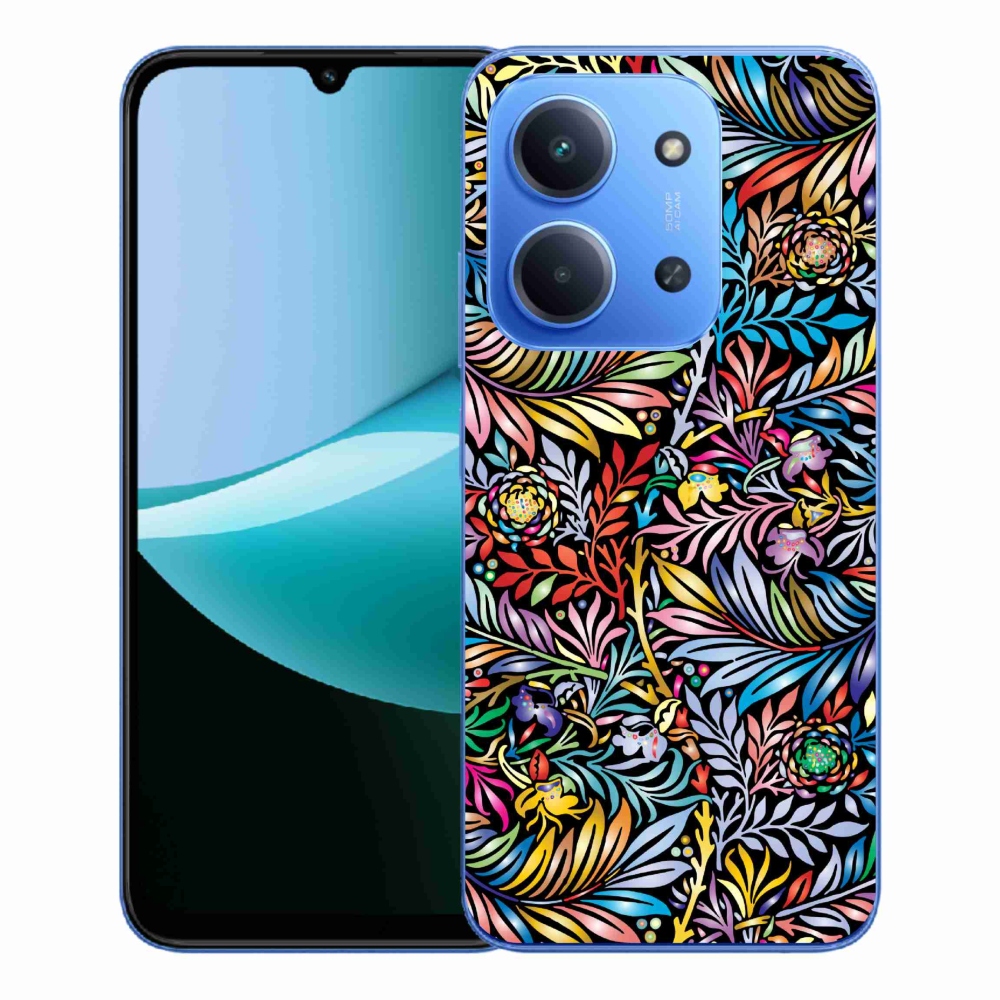 Gélový kryt mmCase na Xiaomi Redmi 15C 4G/5G (173mm) - kvety 5