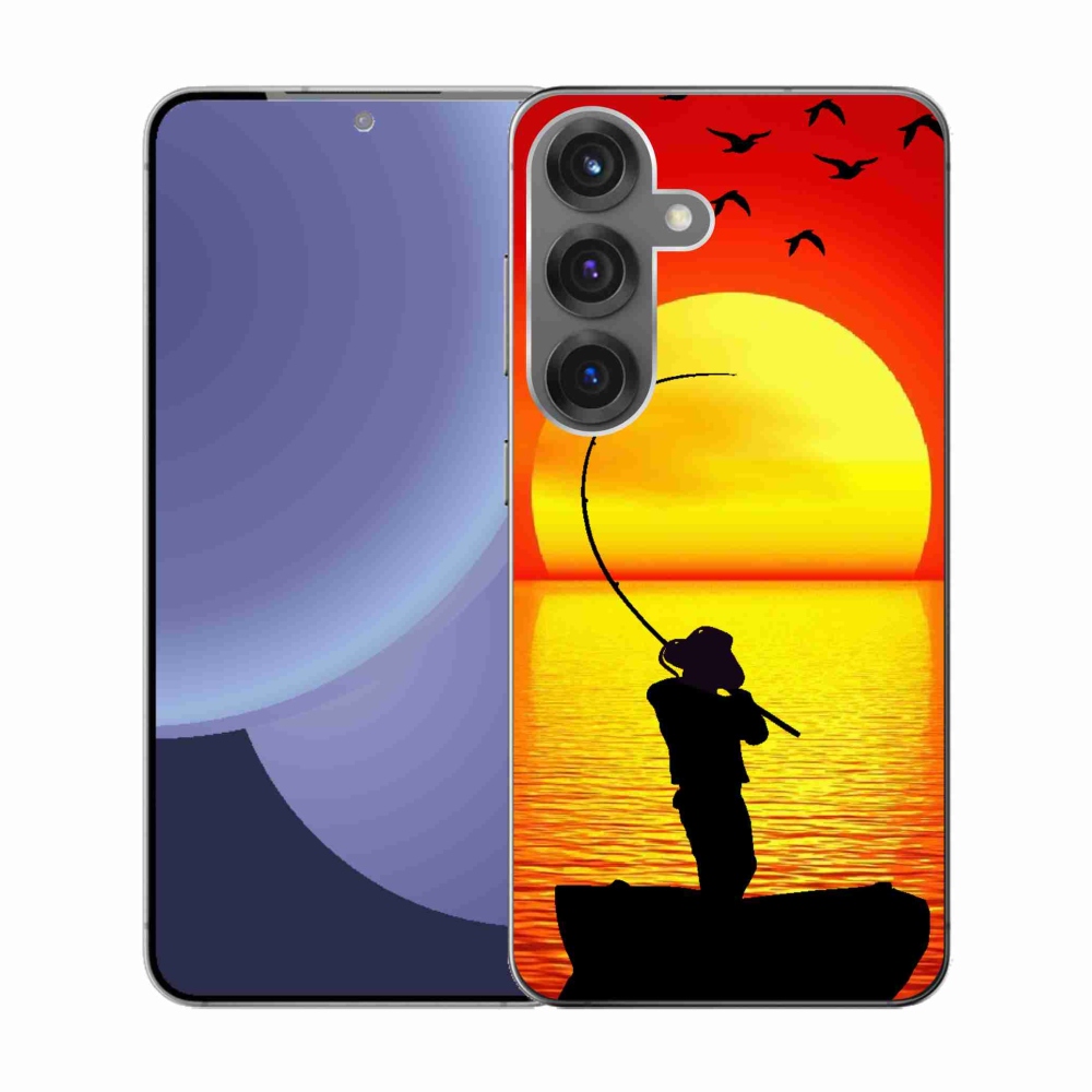 Gélový kryt mmCase na Samsung Galaxy S25 - rybárčenie
