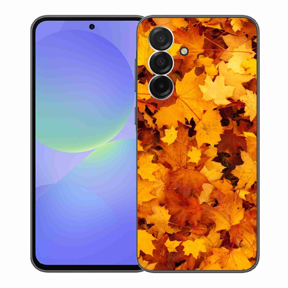 Gélový kryt mmCase na Samsung Galaxy A36 5G - javorové listy