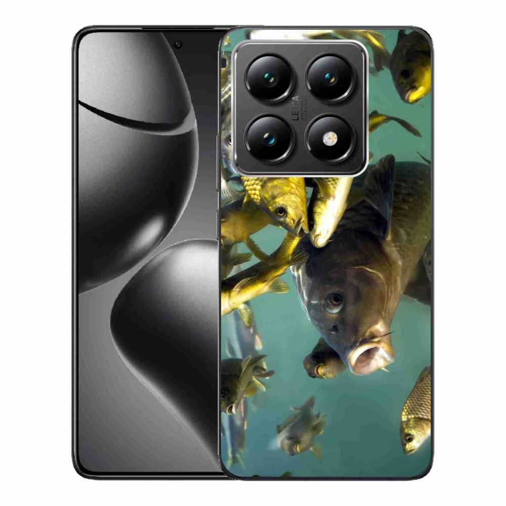 Gélový obal mmCase na Xiaomi 14T - kŕdeľ rýb