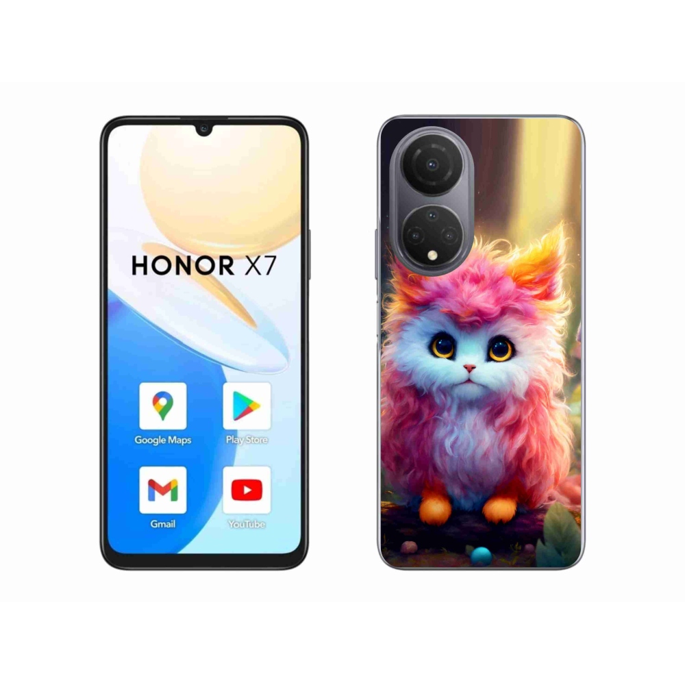 Gélový kryt mmCase na Honor X7 - roztomilé mačiatko 5