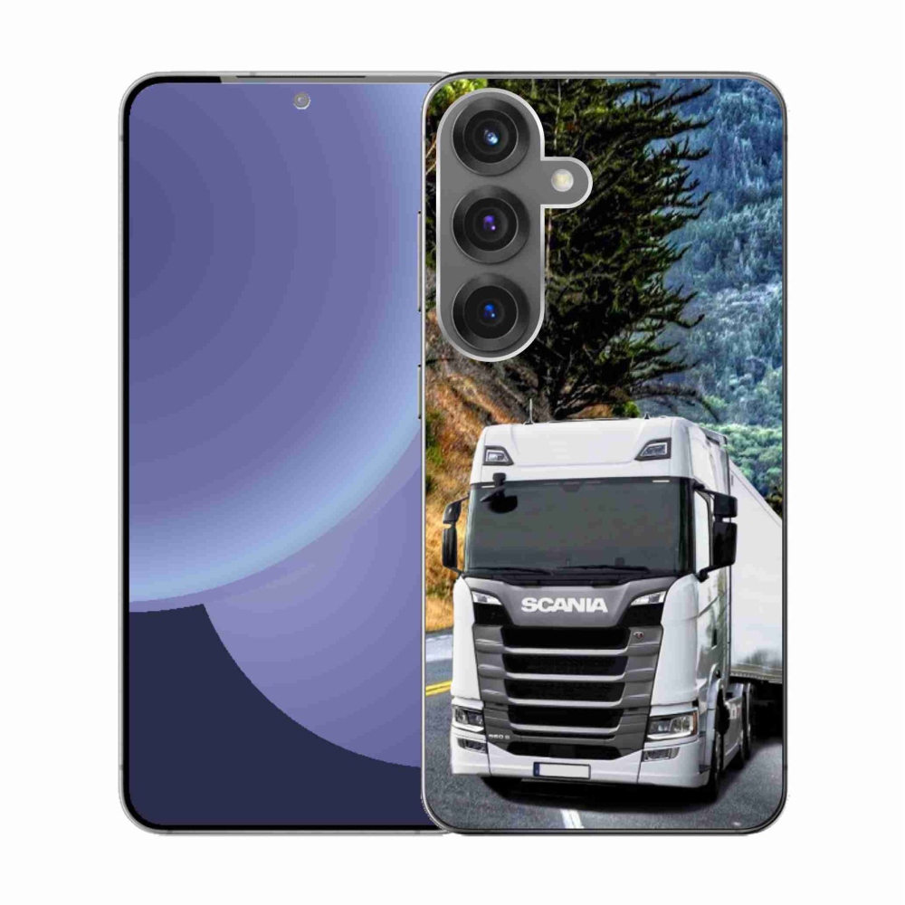 Gélový kryt mmCase na Samsung Galaxy S25 - kamión 1