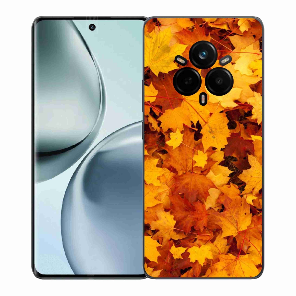 Gélový kryt mmCase na Realme 14 Pro+ 5G - javorové listy