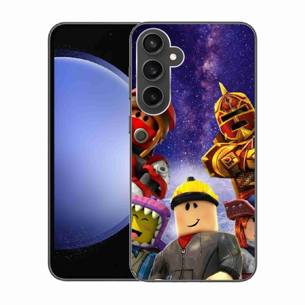 Gélový kryt mmCase na Samsung Galaxy S23 FE - roblox 3