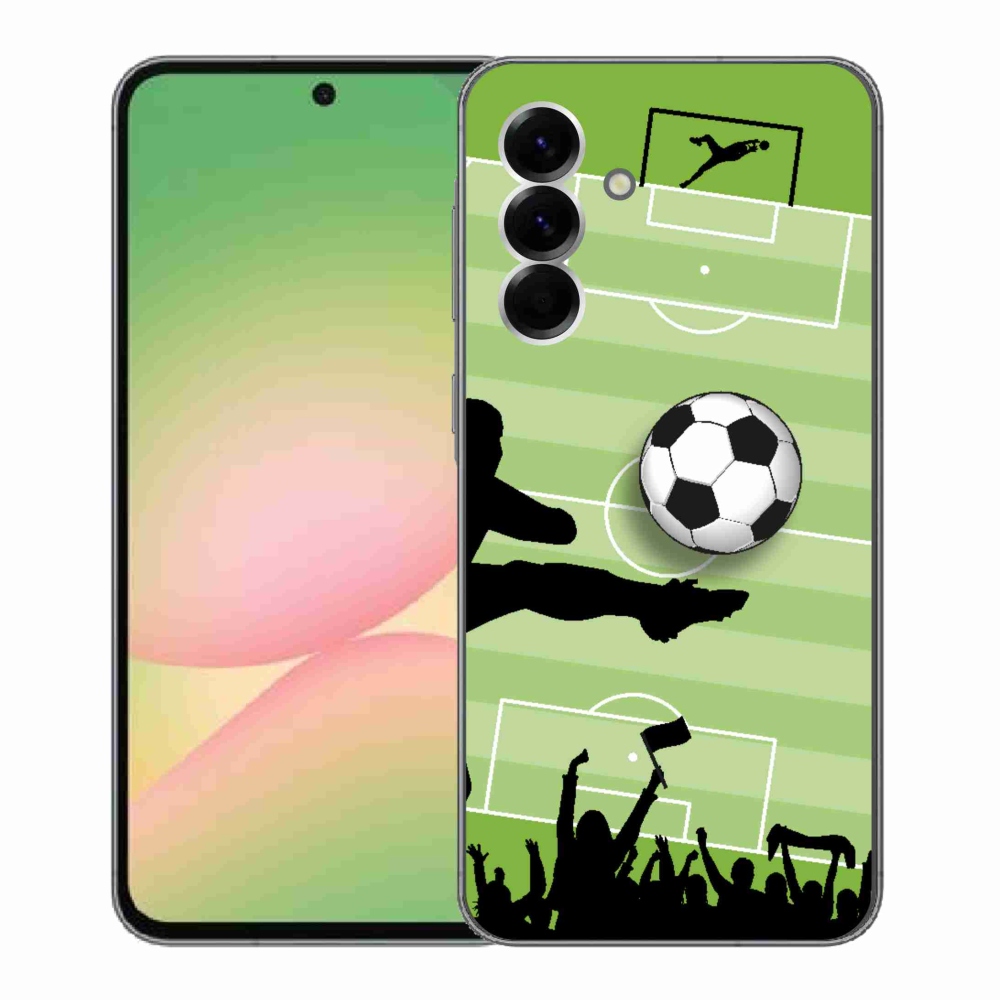 Gélový kryt mmCase na Samsung Galaxy A56 5G - futbal 3
