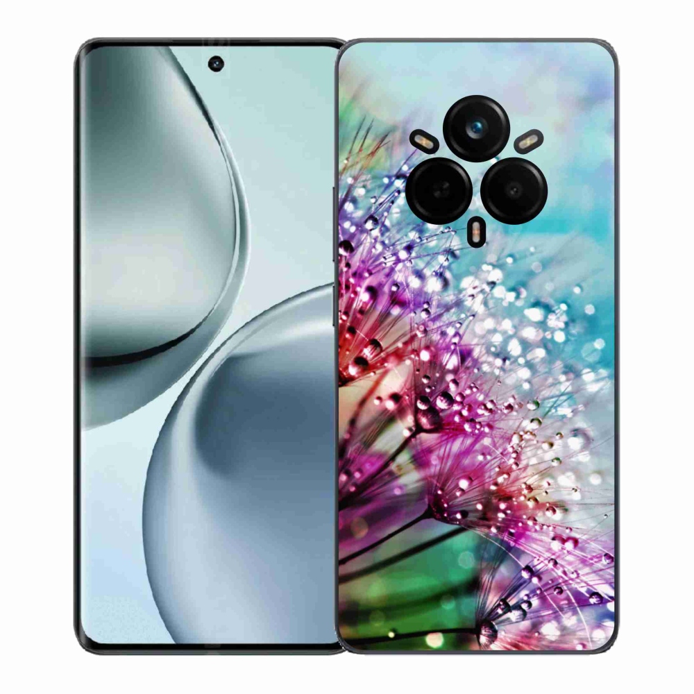 Gélový kryt mmCase na Realme 14 Pro+ 5G - farebné kvety
