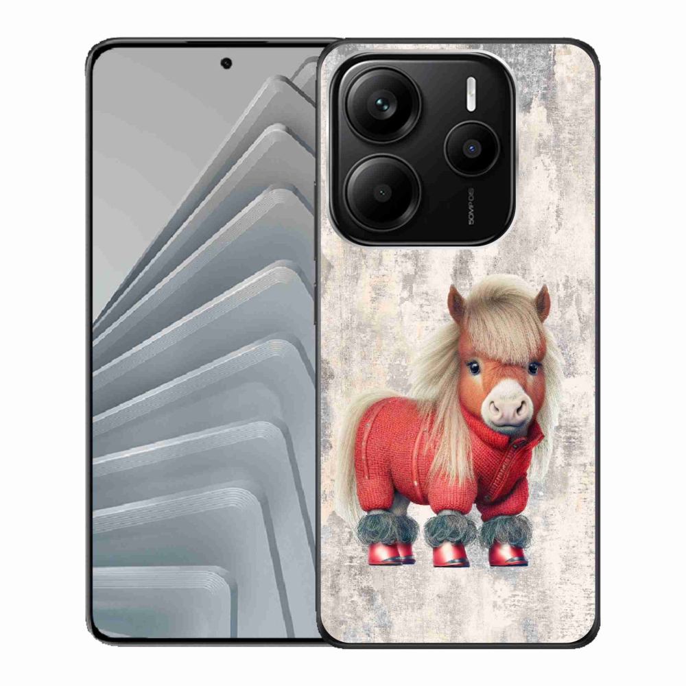 Gélový kryt mmCase na Xiaomi Redmi Note 14 5G - poník vo svete