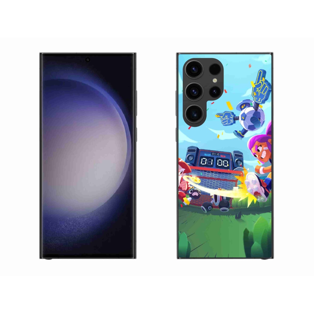 Gélový kryt mmCase na Samsung Galaxy S23 Ultra 5G - brawl stars 1