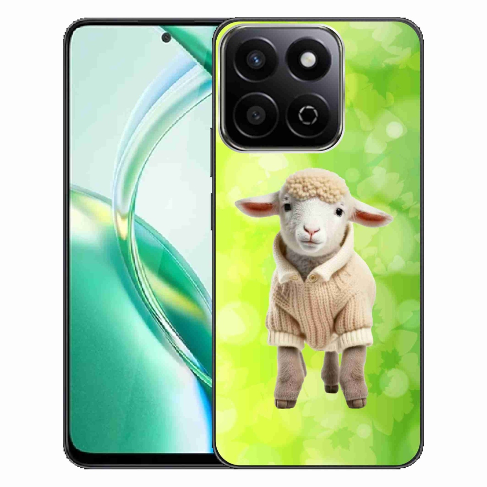 Gélový kryt mmCase na Honor 200 Smart 5G - jahňa vo svetri