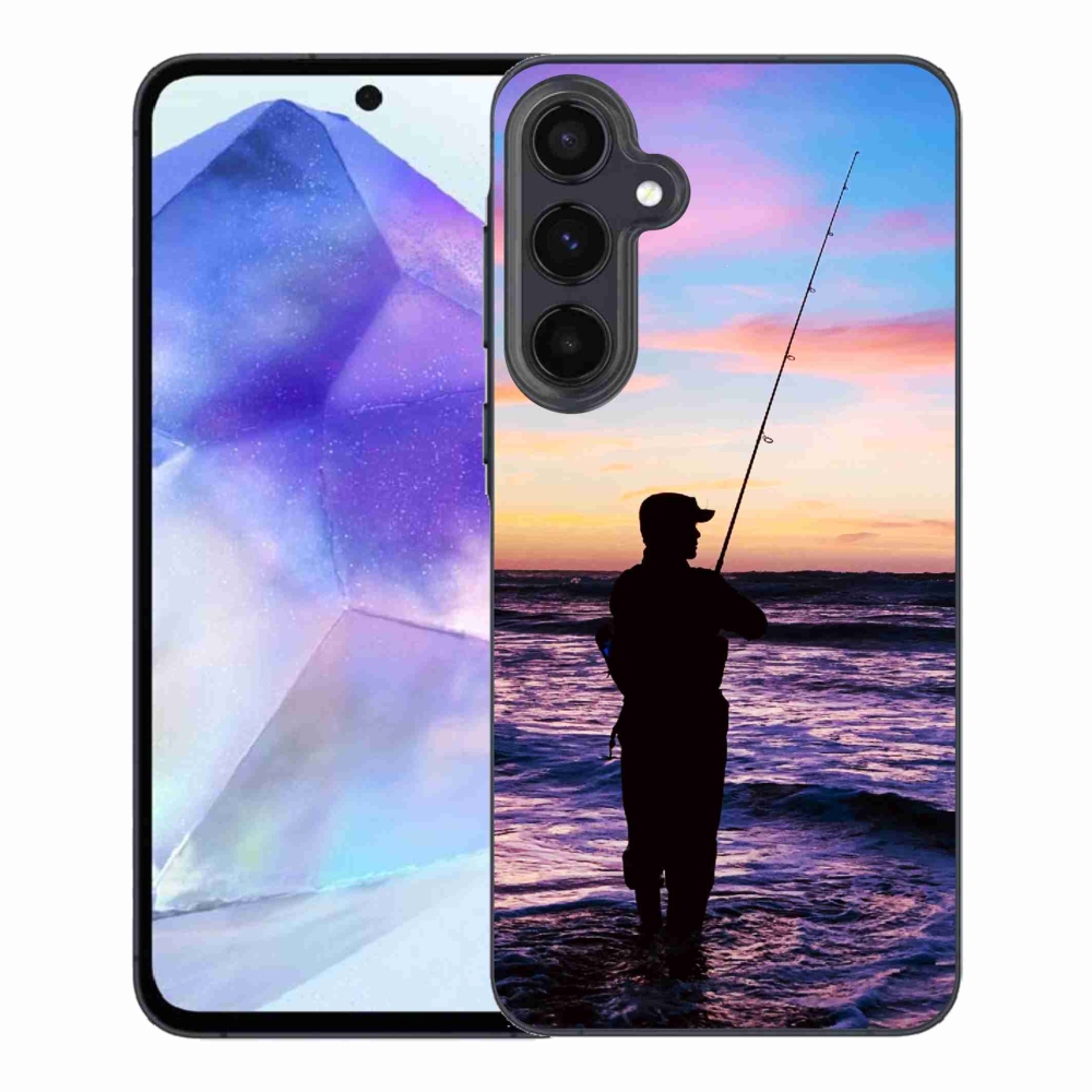 Gélový kryt mmCase na Samsung Galaxy A55 5G - rybárčenie 1