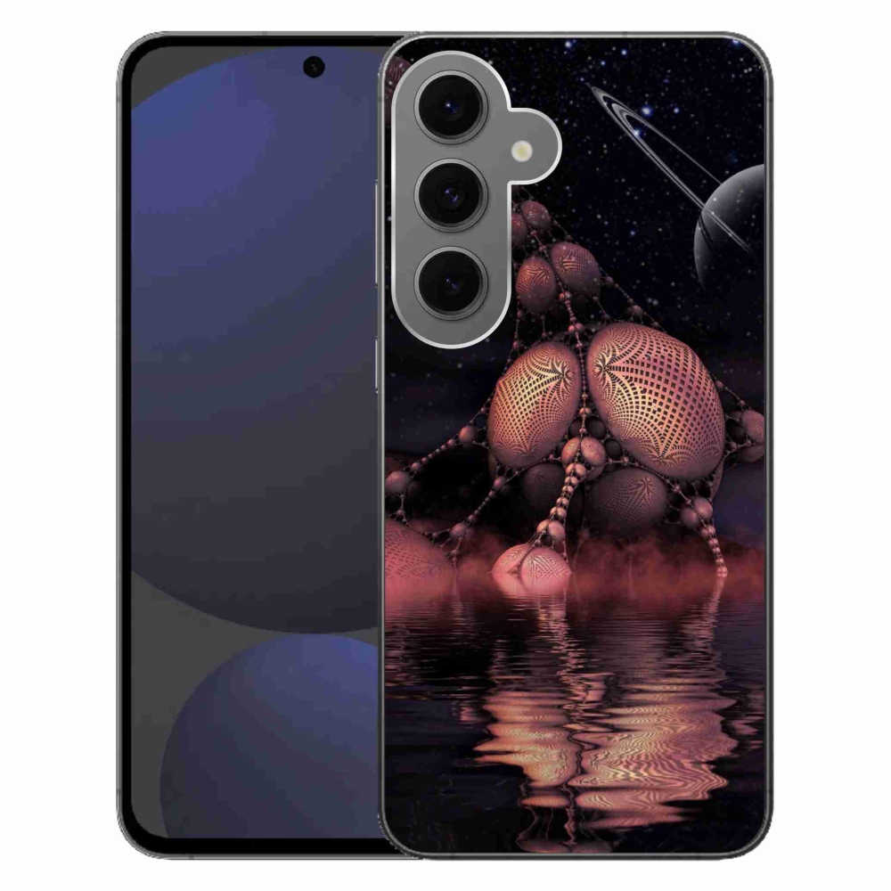 Gélový kryt mmCase na Samsung Galaxy S24 FE - abstraktný motív 19