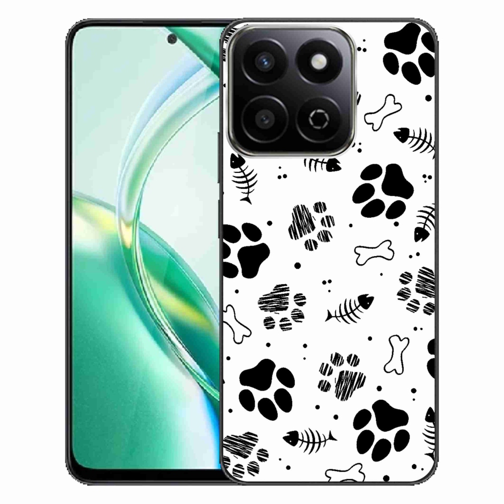 Gélový kryt mmCase na Honor 200 Smart 5G - psie labky 1