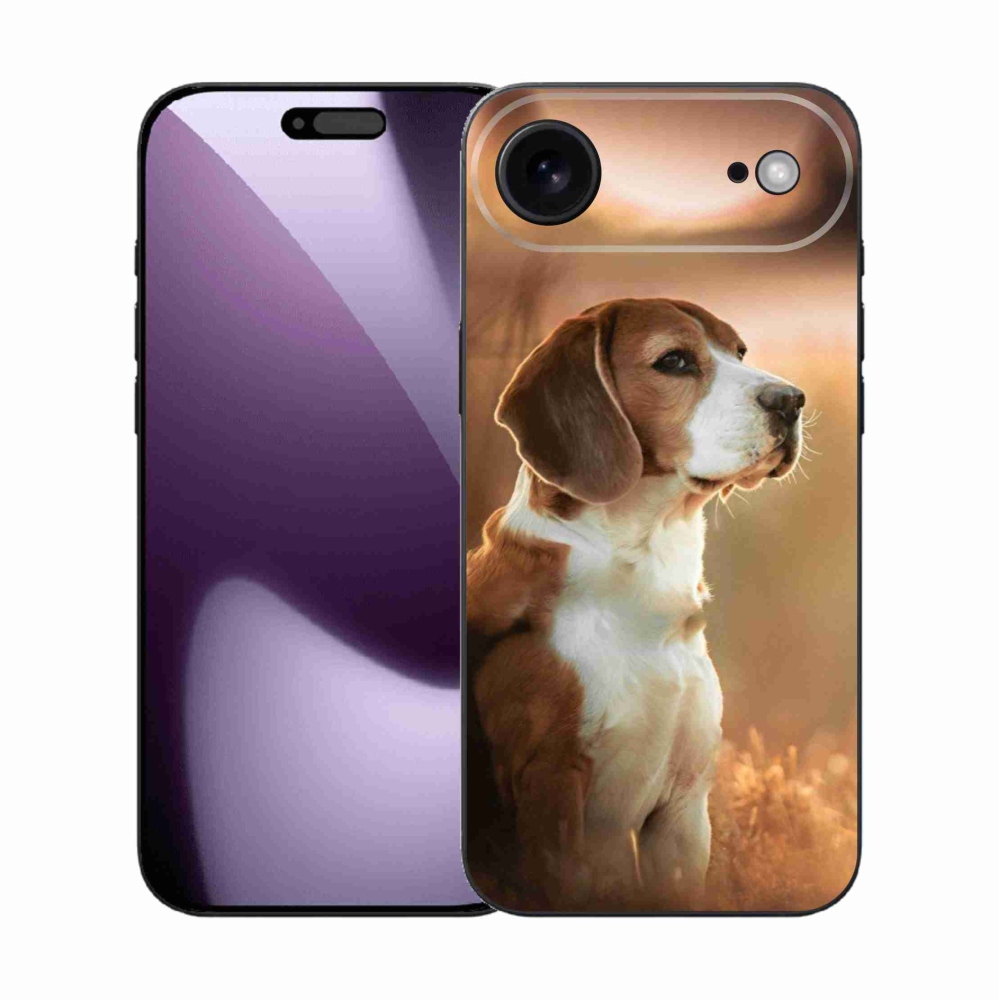 Gélový kryt mmCase na iPhone 17 Air - bígl