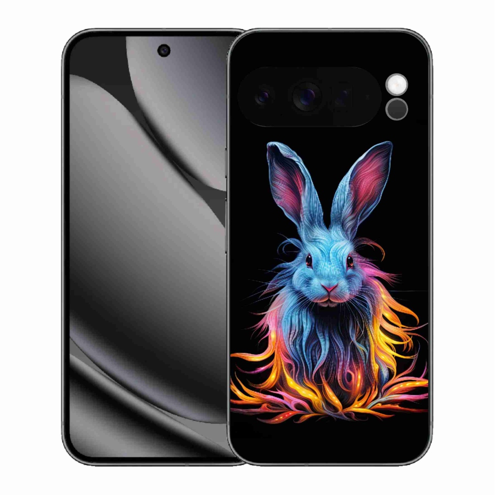 Gélový kryt mmCase na Google Pixel 10 Pro XL - abstraktný zajac