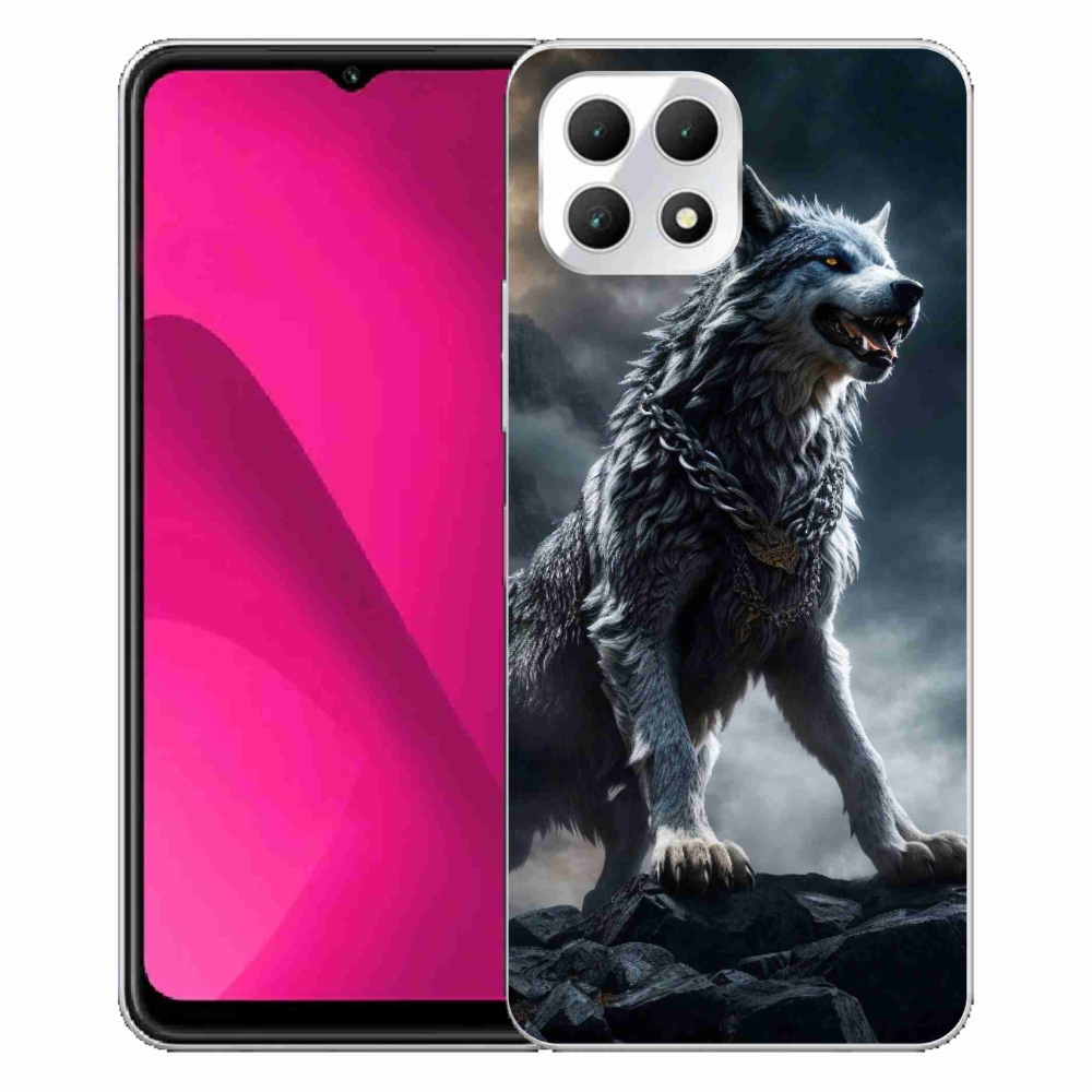 Gélový kryt mmCase na T-Mobile T Phone 2 - vlk 1