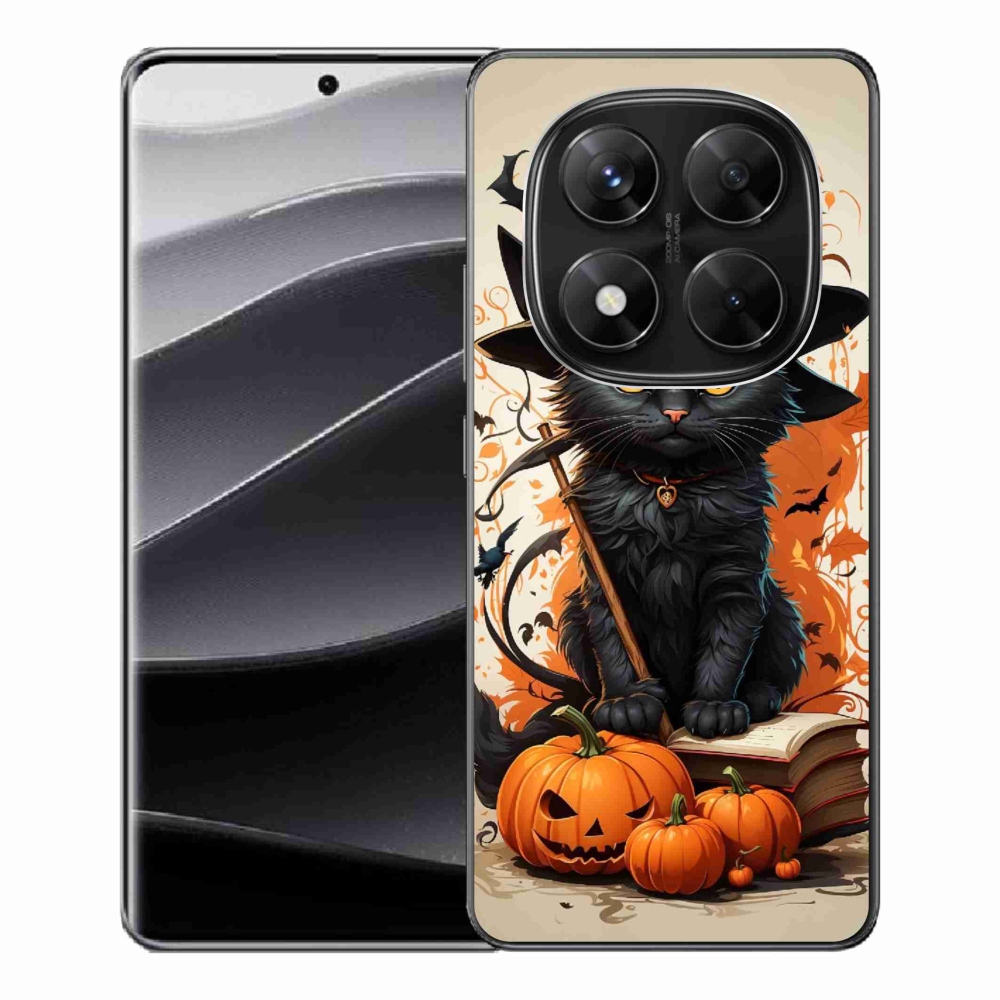 Gélový kryt mmCase na Xiaomi Redmi Note 14 Pro 5G/Poco X7 5G - kocour čaroděj