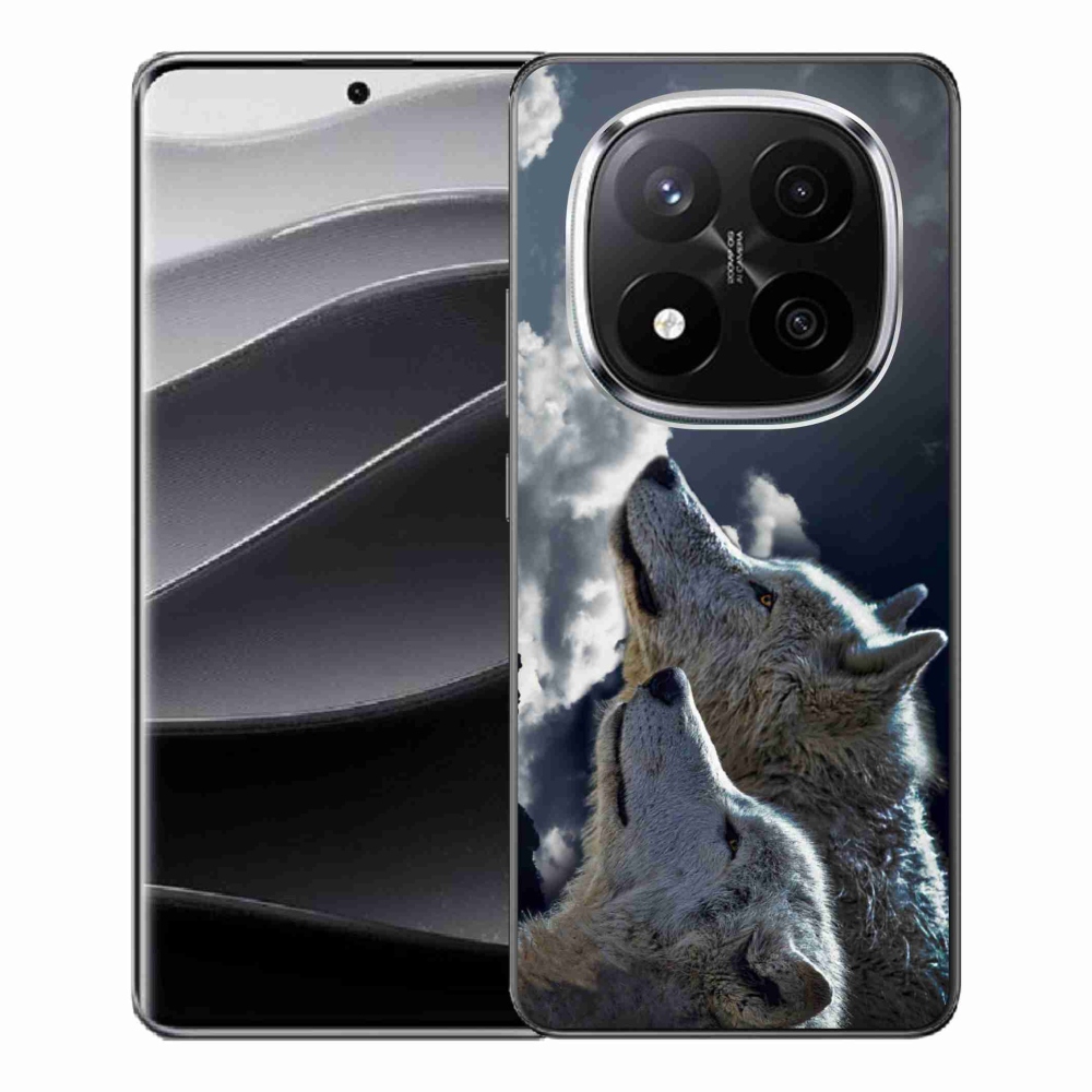 Gélový kryt mmCase na Xiaomi Redmi Note 14 Pro+ 5G - vlci