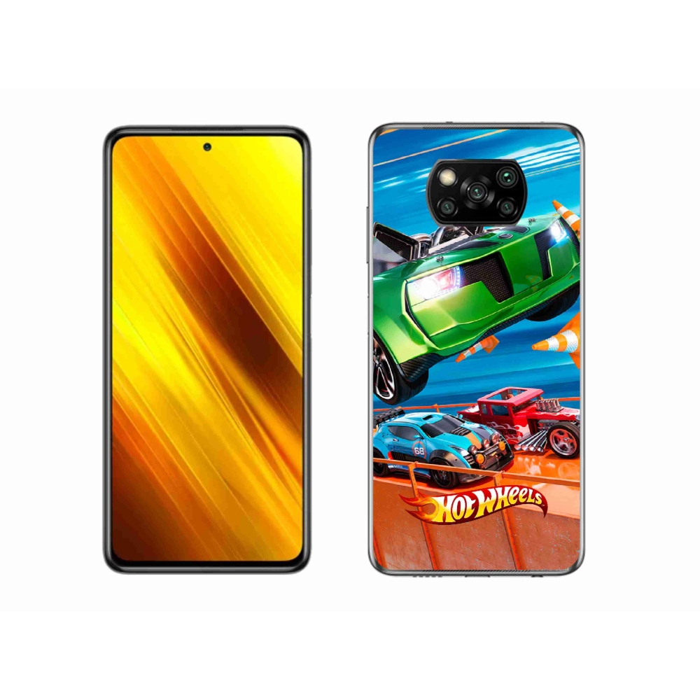 Gélový kryt mmCase na Xiaomi Poco X3 Pro - hot wheels 1